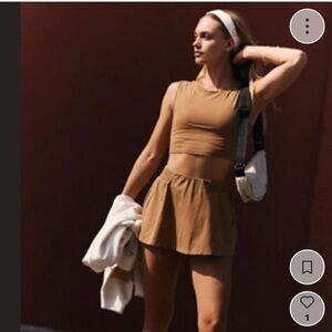 EUC 🤎 FP Movement hot shot skort set